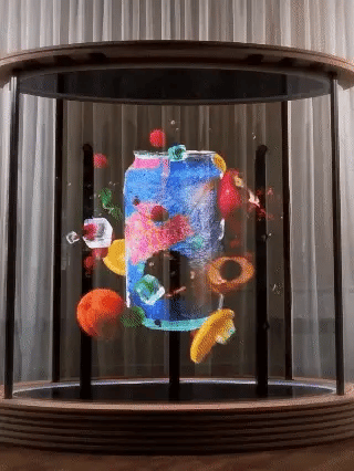 3D Hologram LED Fan Projector