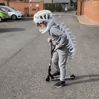 The Cozy-Saur™ Dino Skeleton Plush Costume Set