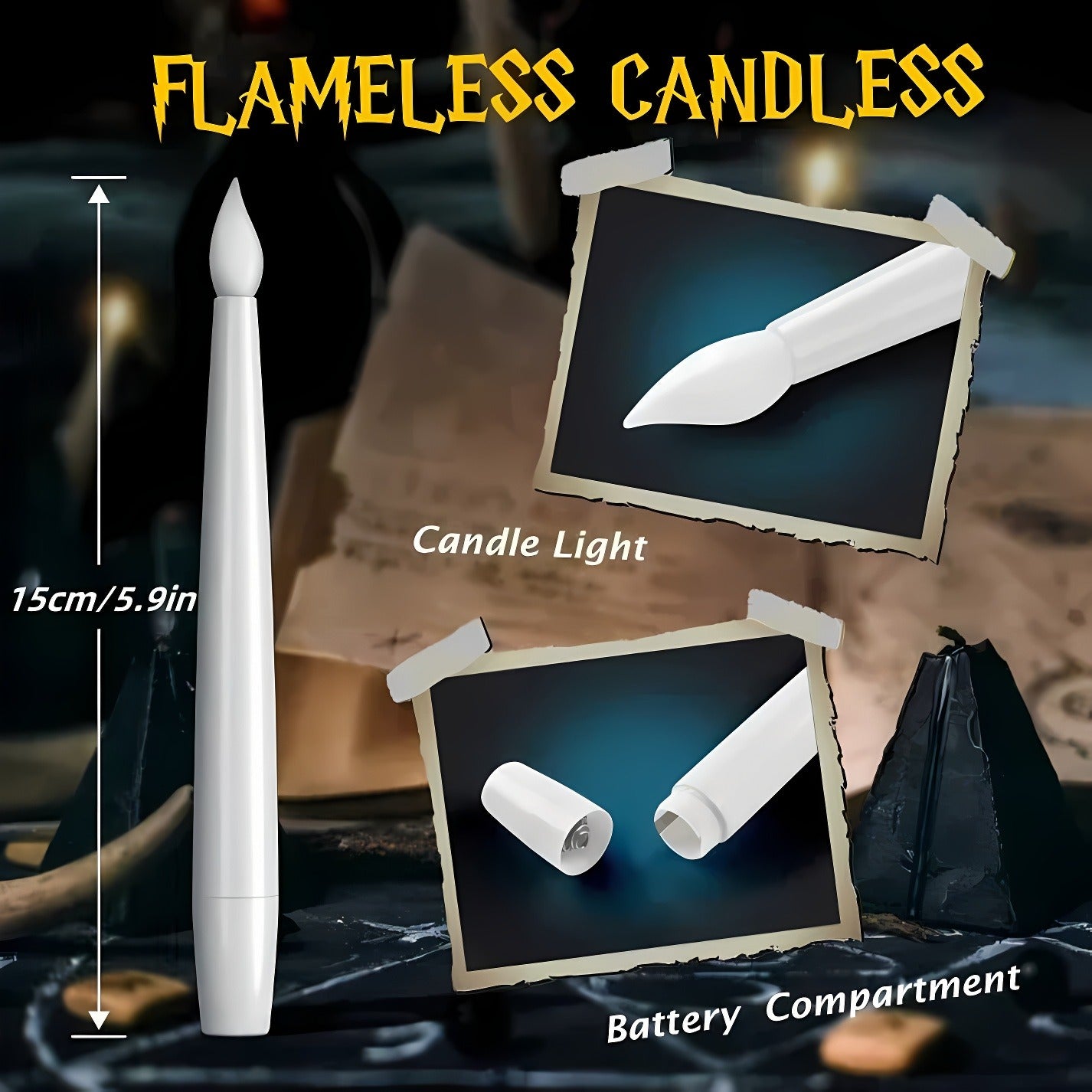 Hallowick™ Magic Floating Decor Candles